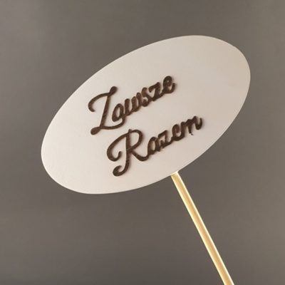 Tabliczka na piku z napisem: Zawsze Razem